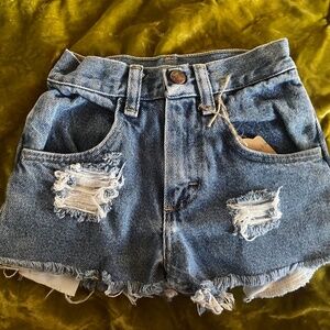 Vintage Toughskin Distressed Shorts